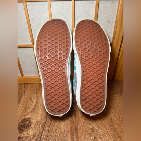 Vans Era Tie Dye Blue Gray Sneakers Women’s Size 7.5 Canvas Low Top Skate Shoes - Picture 4 of 9